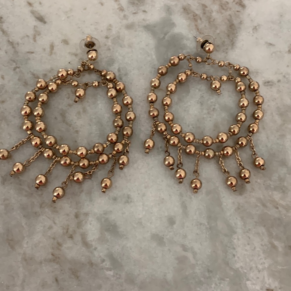 Earrings.